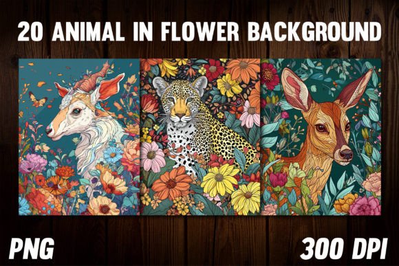 Animal Mandala Backgrounds for Covers 3