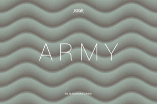 Army Green Soft Abstract Wavy Backgrounds for Modern Design
