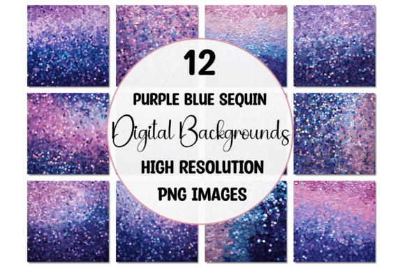 Blue Sequin Texture Backgrounds: A Guide to Creative Use