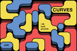 Curves | Rounded Colorful Blocks Backgrounds