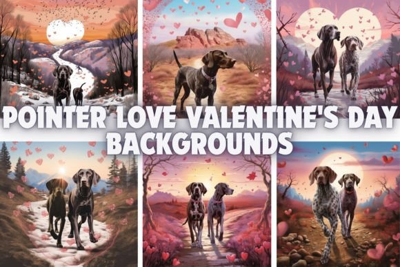 Pointer Love Valentine's Day Backgrounds Collection
