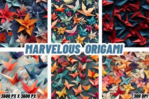 Transform Your Digital Canvas with Origami Artistry