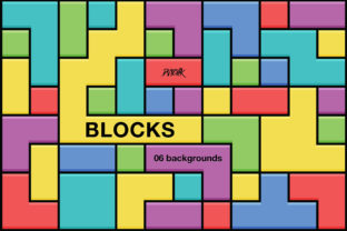 Transform Your Visuals with Blocks | Colorful Tiles Backgrounds