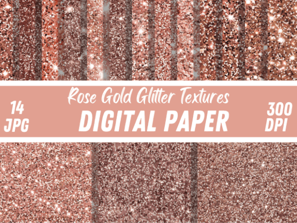 Unleash Your Creativity with Rose Gold Glitter Backgrounds