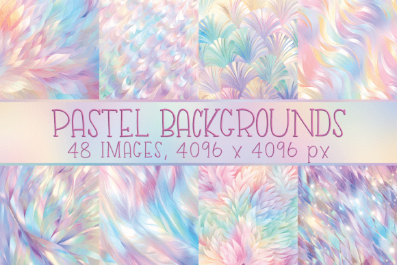 Unlocking Creative Potential with Pastel Iridescent Backgrounds